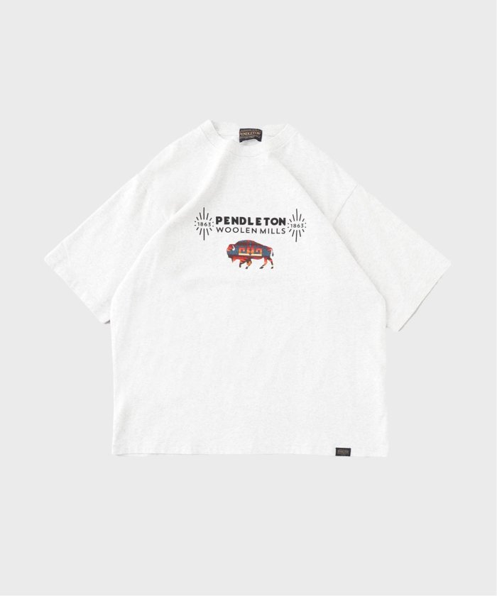 PENDLETON / ペンドルトン】ロゴプリント ショートスリーブT