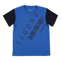 TIGORA/ティゴラ TIGORA ジュニア 半袖機能Tシャツ iCOOL 遮熱UV 切替グラフィックTシャツ TR－9A4145TS/508078856
