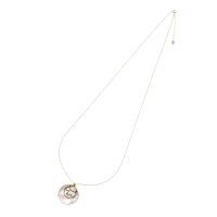 AGATHA PARIS/アガタ パリ AGATHA PARIS スコッティネックレス、メダリオンスコッティ、マザーオブパール／ゴールド/508078982