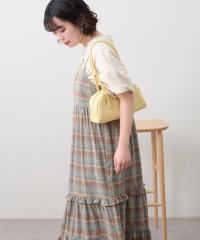 NICE CLAUP/OLIVE des OLIVE OUTLET/【NUNIFE】古着風チェックティアードジャンスカ/508079052