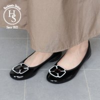 HS/エイチエス HS 【日本製】 HS フラワーモチーフ エナメル パンプス/508079138