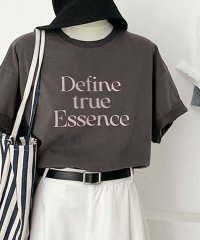 LOWO/ロワ LOWO 【綿100％使用】コットン素材ロゴ入りTシャツ/508079265