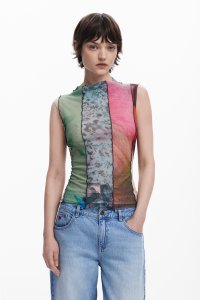 Desigual/デシグアル Desigual アーティープリントTシャツ/508079356