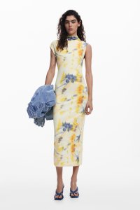 Desigual/デシグアル Desigual フラワーミディドレス/508079363