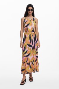 Desigual/デシグアル Desigual しわ加工のミディドレス/508079369