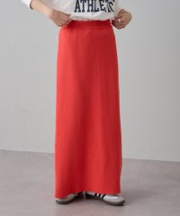 NICE CLAUP/OLIVE des OLIVE OUTLET/【PUAL CE CIN】【Du noir】ミラノリブニットナロースカート/508079456