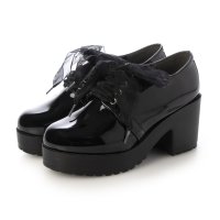 atta girl/アタガール attagirl 7.5cm ヒール 厚底 ハイヒール レースアップ シューズ/503498760