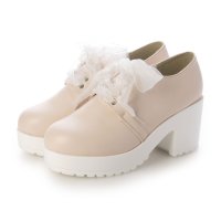 atta girl/アタガール attagirl 7.5cm ヒール 厚底 ハイヒール レースアップ シューズ/503498760