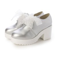 atta girl/アタガール attagirl 7.5cm ヒール 厚底 ハイヒール レースアップ シューズ/503498760