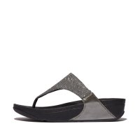 fitflop/フィットフロップ fitflop LULU SHIMMERLUX TOE－POST SANDALS/507278426