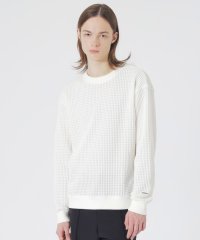 LOVELESS　MENS/ツートーンワッフルプルオーバー/507889304