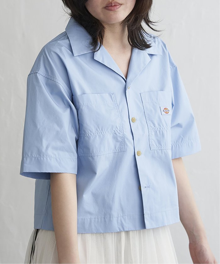【ヴァンス　エクスチェンジ】Dickies ディッキーズ クロップドシャツ セール】Dickies ディッキーズ クロップドシャツ(508024483