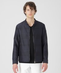 BLACK LABEL CRESTBRIDGE/シャドークレストブリッジチェックカラミライダースブルゾン/508035624