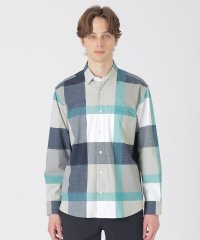 BLACK LABEL CRESTBRIDGE/ナイロントリコットクレストブリッジチェックシャツ/508035632