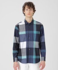 BLACK LABEL CRESTBRIDGE/ナイロントリコットクレストブリッジチェックシャツ/508035632