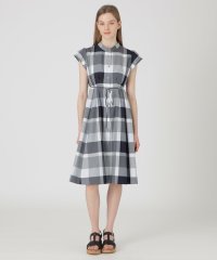 BLUE LABEL CRESTBRIDGE/クレストブリッジチェックライトクロッシングツイルドレス/508035661