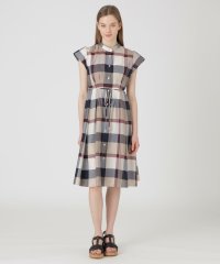 BLUE LABEL CRESTBRIDGE/クレストブリッジチェックライトクロッシングツイルドレス/508035661