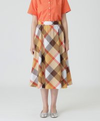 BLUE LABEL CRESTBRIDGE/クレストブリッジチェックライトクロッシングツイルスカート/508035683