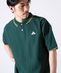 GLOSTER/【EXCLUSIVE】【GEVACO/ゲバコ】ワンポイントワッペン 半袖ラインポロシャツ/508042136
