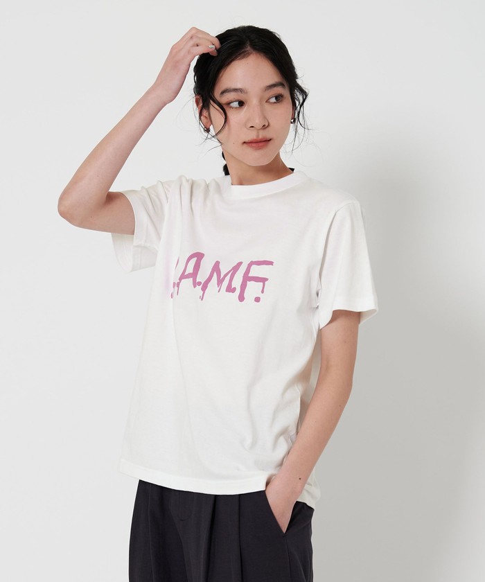 「LOEFF」 半袖Tシャツ FREE ホワイト レディース LOEFF 「LOEFF」 半袖Tシャツ FREE ホワイト レディース