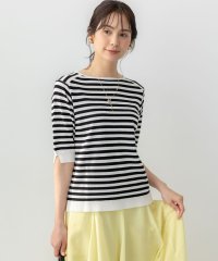 KUMIKYOKU(S SIZE)/【接触冷感・UVカット・抗菌防臭】5分袖ニットＴシャツ/508079882