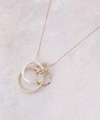grove/クリアパール調メニーリングネックレス/508080170