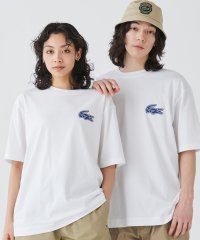 ラコステ LACOSTE 【オンライン限定】LACOSTE オーバーサイズ バック プリント Tシャツ
