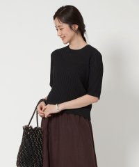 UNITED ARROWS/メッシュ ハーフスリーブ ニット/508080271