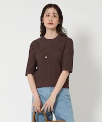 UNITED ARROWS/メッシュ ハーフスリーブ ニット/508080271