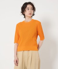 UNITED ARROWS/メッシュ ハーフスリーブ ニット/508080271