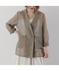 CLOCHE/クロシェ CLOCHE CLOCHE シアージャケット 510－85029 サマージャケット ダブル/508080722