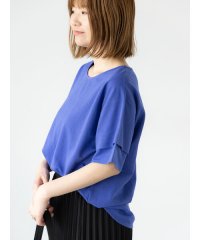 Lugnoncure/プレーティング袖タックTシャツ/508080809