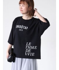Lugnoncure/リメイク風プリントTシャツ/508080812