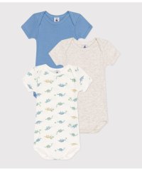 PETIT BATEAU/半袖ボディ３枚組/508080867
