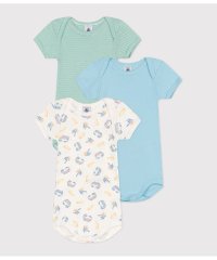PETIT BATEAU/半袖ボディ３枚組/508080871