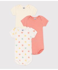 PETIT BATEAU/半袖ボディ３枚組/508080875