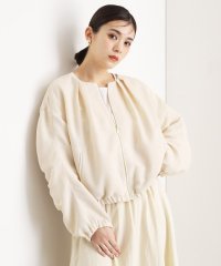 THE SHOP TK/パナマメッシュブルゾン【洗える】/508081282