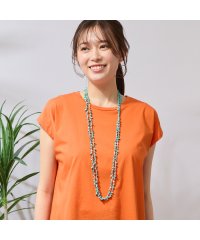 PISANO/ナチュラルストーン＆ビーズ２連ネックレス/508081496