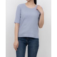 TIGORA/ティゴラ TIGORA レディース 半袖Tシャツ UVカットリブTシャツ TR－9C2175TS (ブルー)/508081557