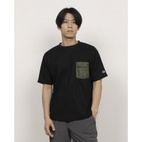 CHAMPION/チャンピオン Champion メンズ 半袖Tシャツ SHORT SLEEVE T－SHIRT_ C3－BS325 (ブラック)/508081567