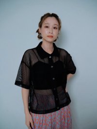 HCAE/エイチシーエーイー HCAE MESH KNIT SHIRT/508081665
