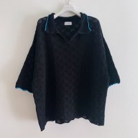 HCAE/エイチシーエーイー HCAE BICOLOR MESH KNIT TOP/508081666