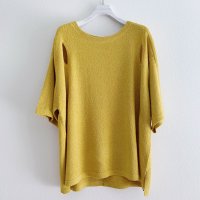 HCAE/エイチシーエーイー HCAE HALF SLEEVE KNIT TOP/508081668