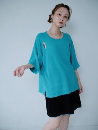 HCAE/エイチシーエーイー HCAE HALF SLEEVE KNIT TOP/508081668