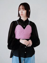 HCAE/エイチシーエーイー HCAE BUSTIER TOP/508081672
