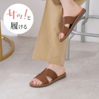 VIVIAN/【2025年春夏新作】ヴィヴィアン VIVIAN サッと履ける！カジュアルコンフォートスリットデザインサンダル/508081711