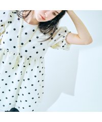 Audie a Muses/ドットペプラムブラウス/508081790
