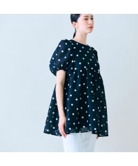 Audie a Muses/ドットペプラムブラウス/508081790