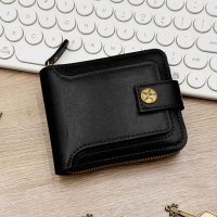 REAL STYLE/リアルスタイル REAL STYLE 財布 メンズ 二つ折り 革 合皮 フェイクレザー ファスナー カード ポケット 定期 パスケース icカード 小銭入れ お/508081824