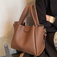 REAL STYLE/リアルスタイル REAL STYLE ショルダーバッグ レディース ハンドバッグ トート 軽い 斜めがけ 2way 革 フェイクレザー ミニ 小さめ バケツ型 /508081826